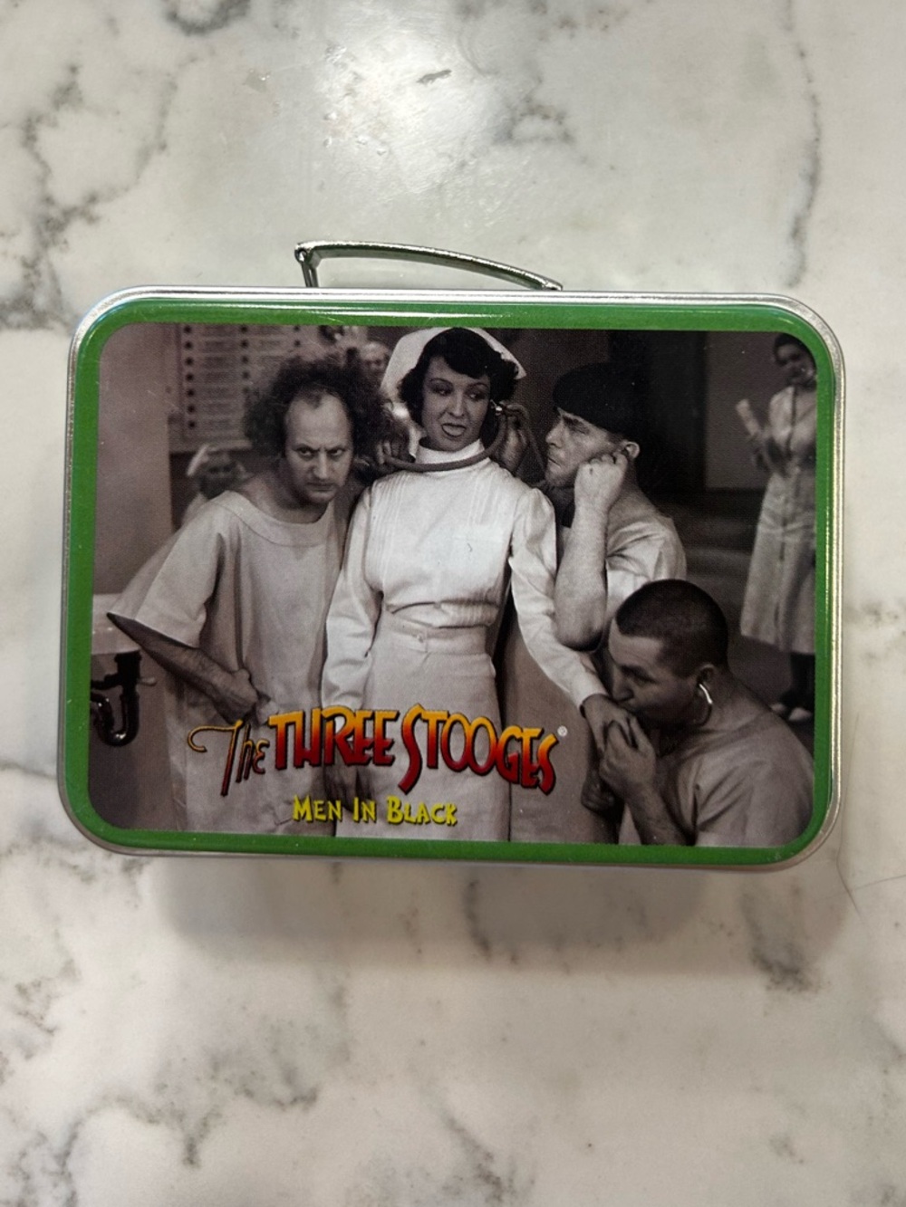The Three Stooges Vintage Mini‎ Lunch Box Dart Flipcards